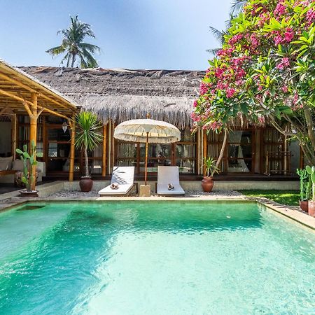 Villa Burung Gili Air Authentic 3-Bedroom Bamboo Villa With Private Pool Exteriör bild