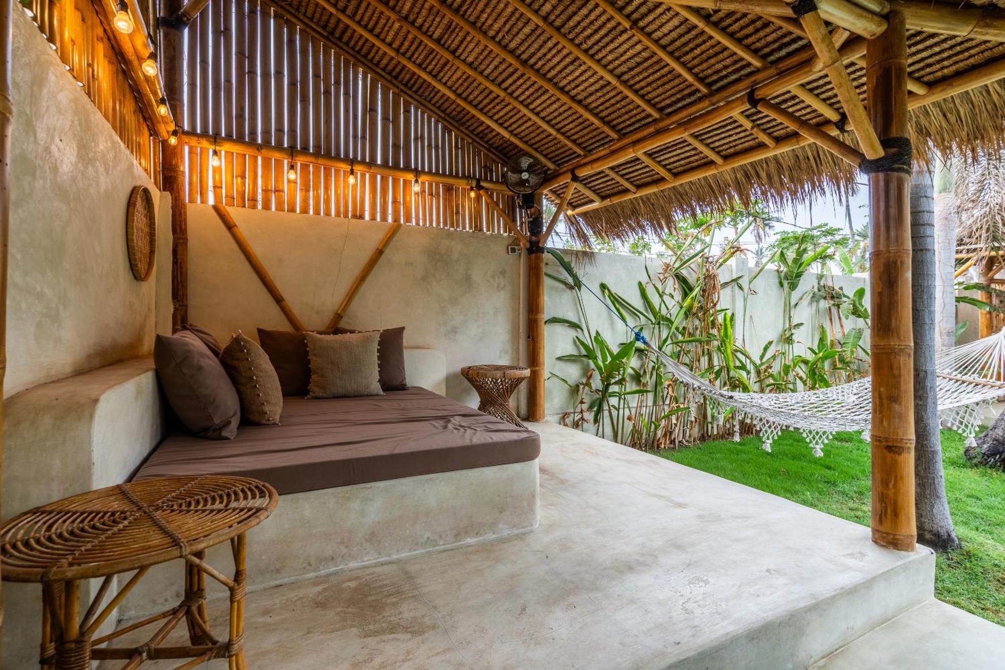 Villa Burung Gili Air Authentic 3-Bedroom Bamboo Villa With Private Pool Exteriör bild