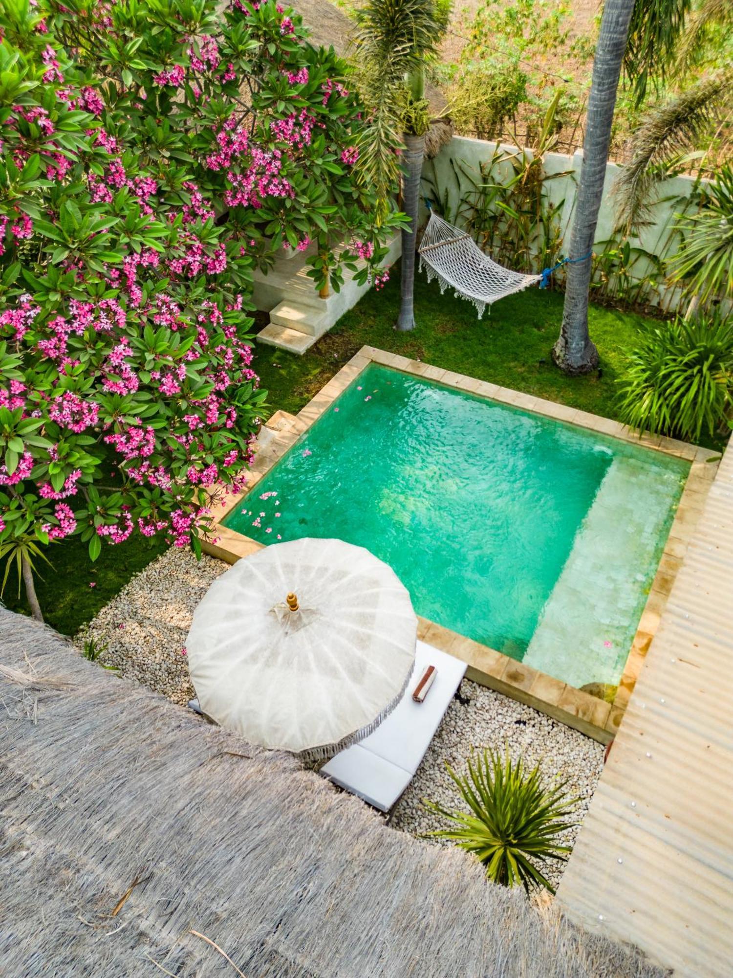 Villa Burung Gili Air Authentic 3-Bedroom Bamboo Villa With Private Pool Exteriör bild