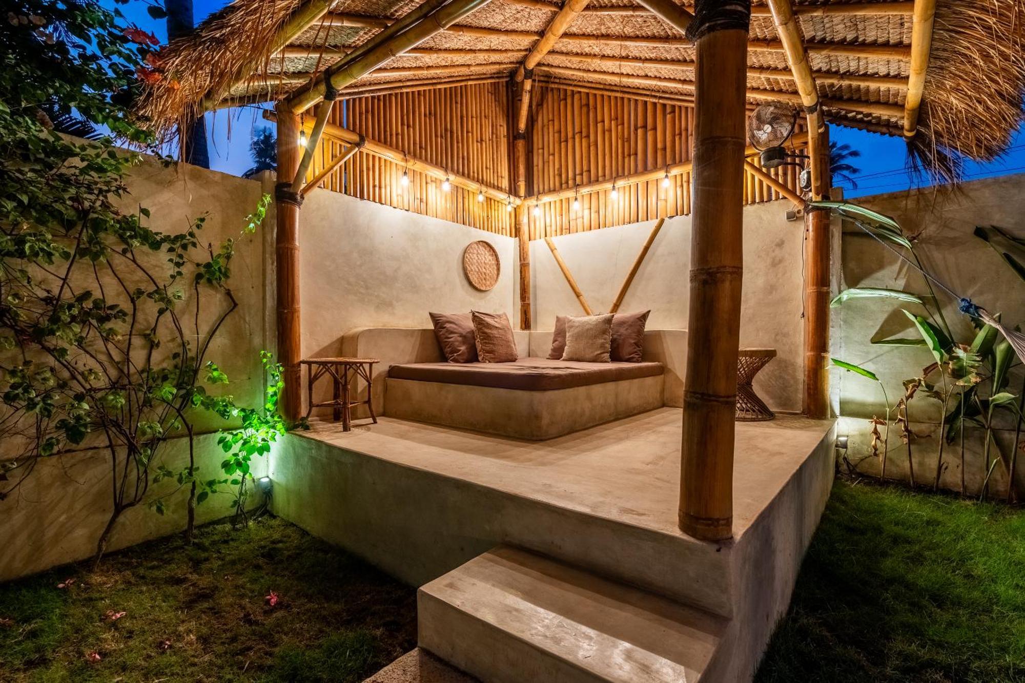 Villa Burung Gili Air Authentic 3-Bedroom Bamboo Villa With Private Pool Exteriör bild