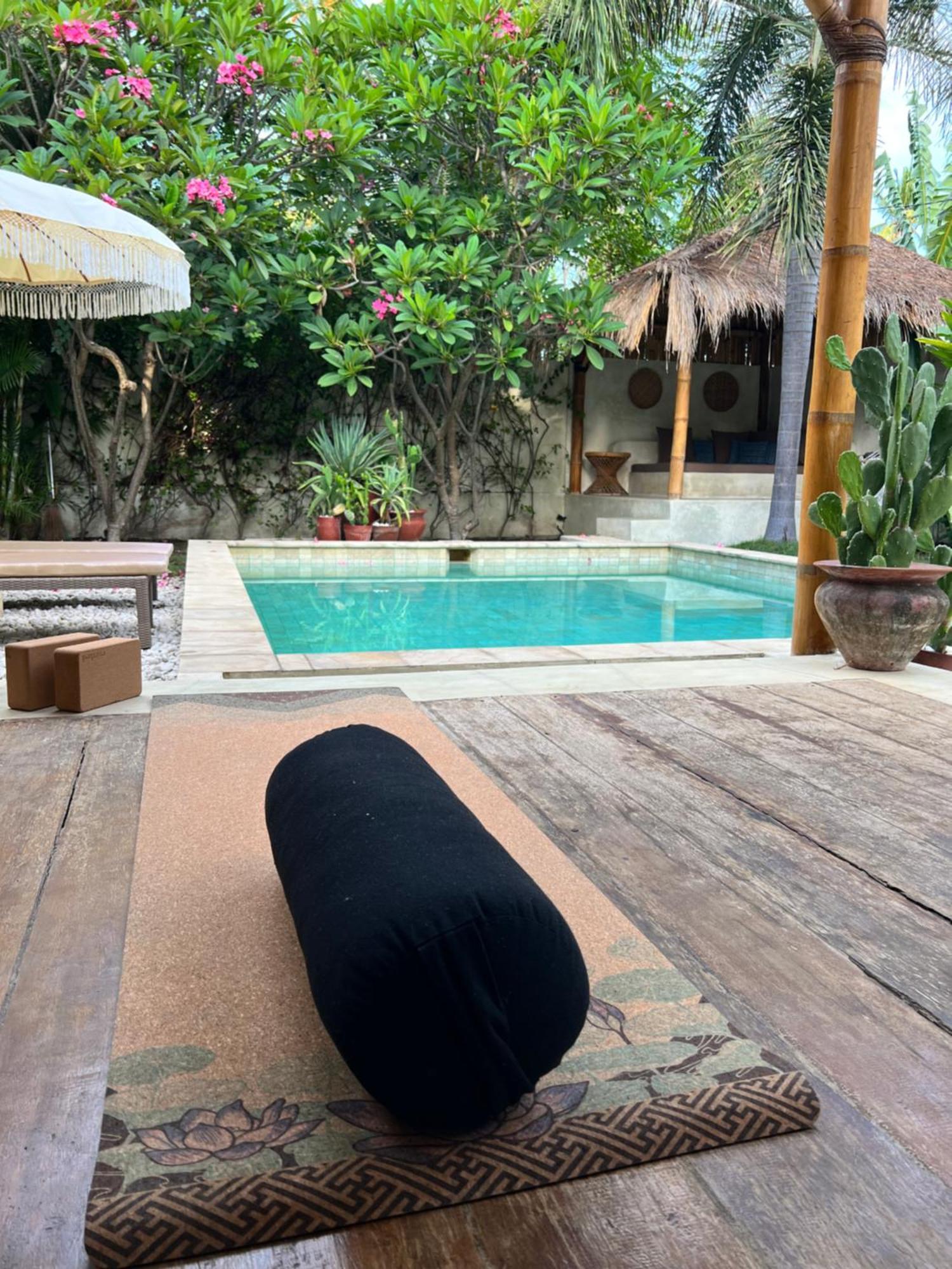 Villa Burung Gili Air Authentic 3-Bedroom Bamboo Villa With Private Pool Exteriör bild
