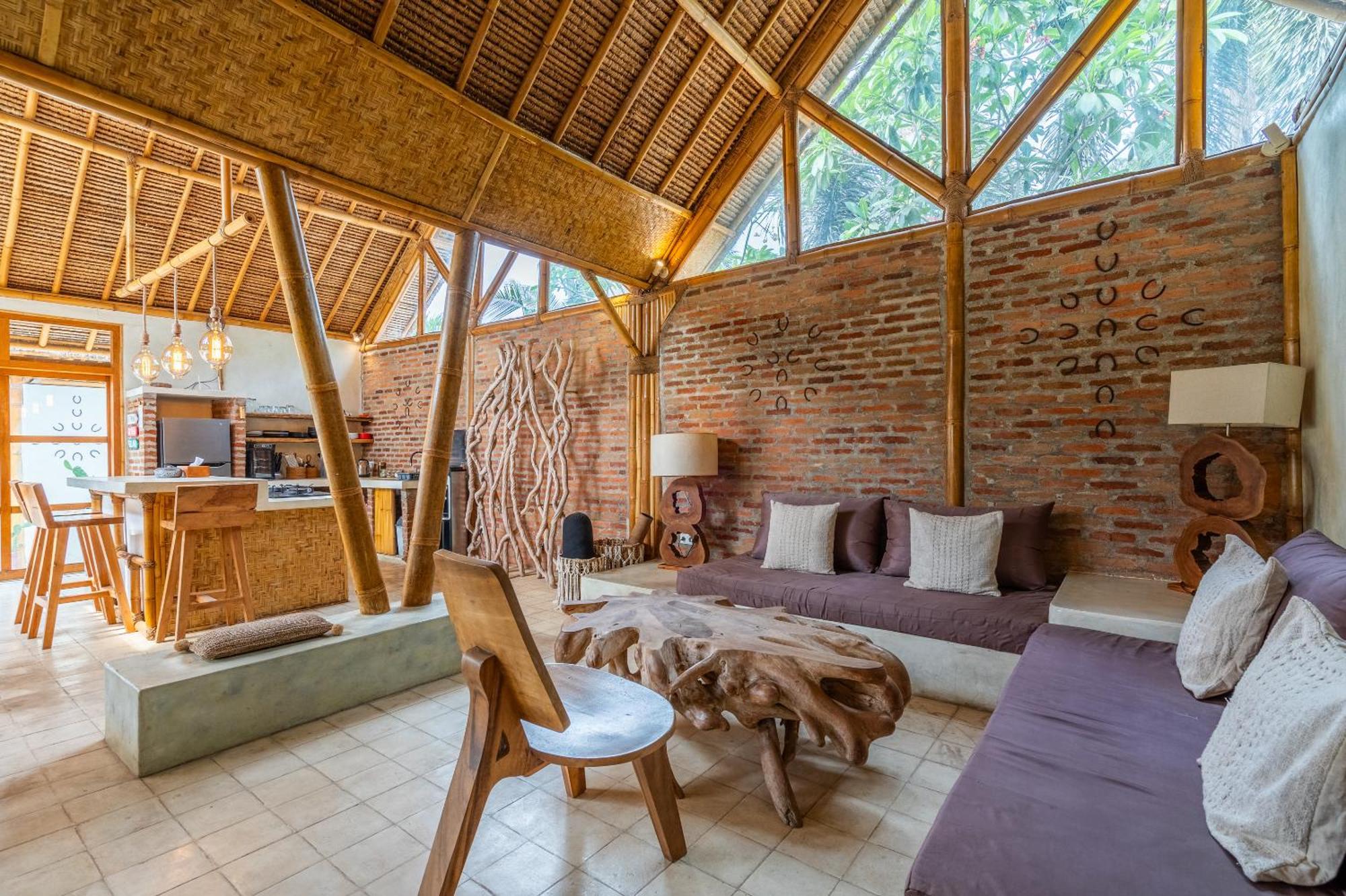 Villa Burung Gili Air Authentic 3-Bedroom Bamboo Villa With Private Pool Exteriör bild